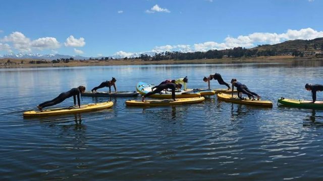 Paddle en la Laguna de Huaypo