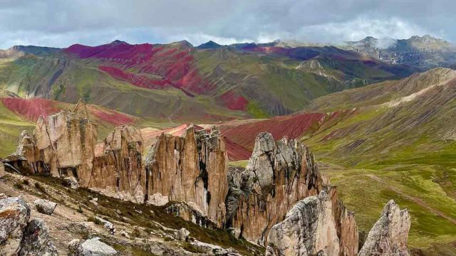 montaña de colores