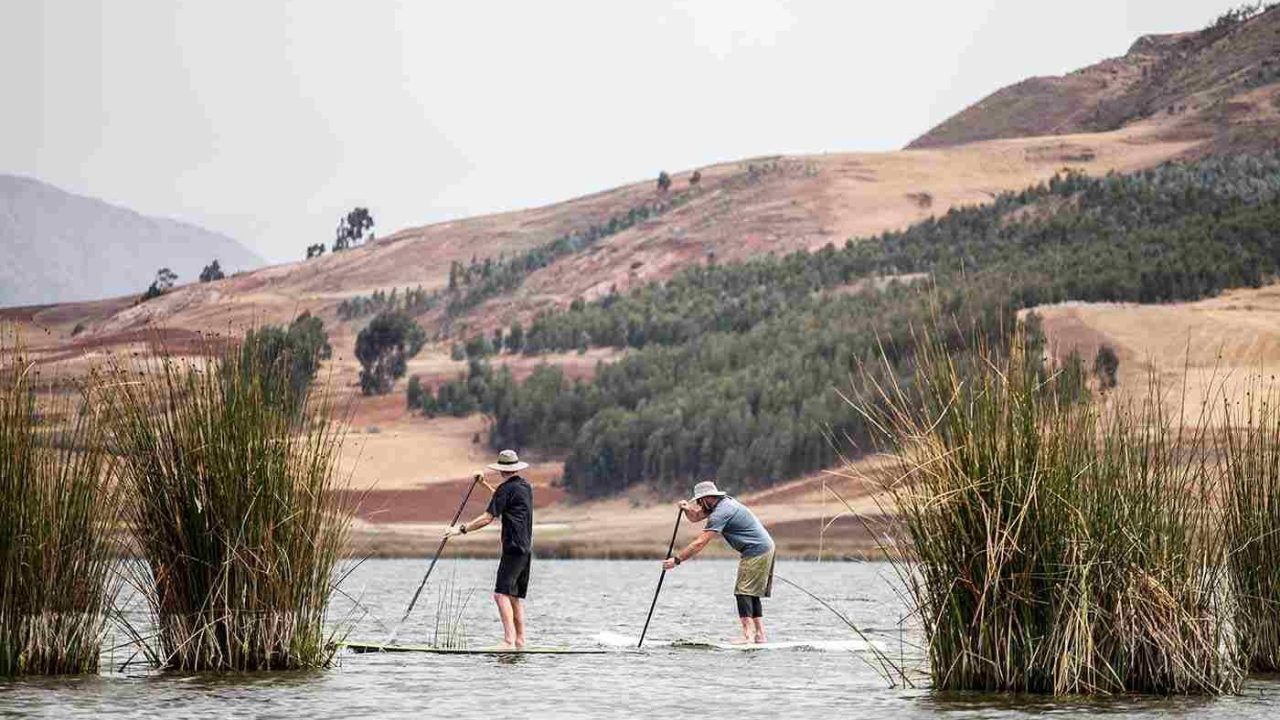 Paddle en la Laguna de Huaypo